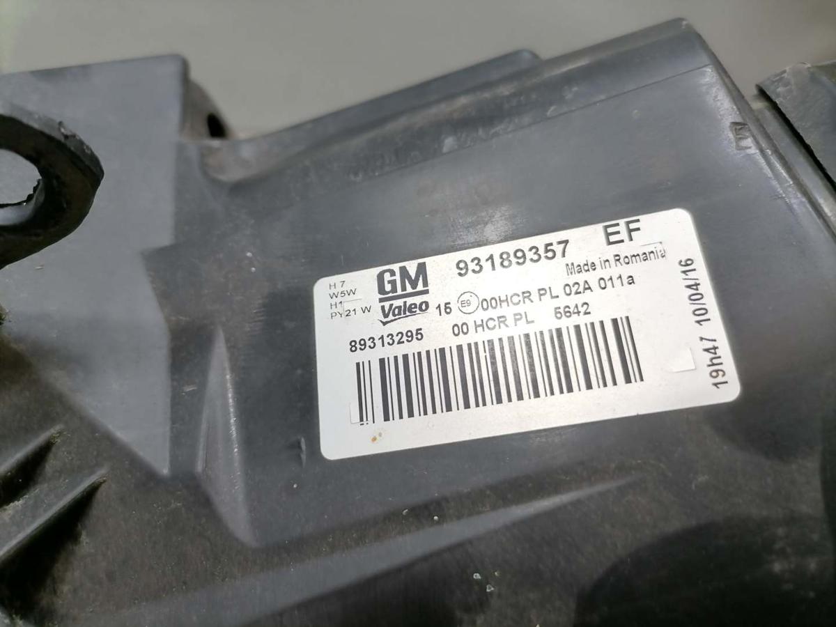 Opel Corsa D original Scheinwerfer links Halogen Vorfacelift BJ09